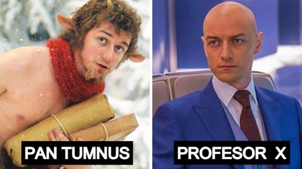 Dvě role, jeden herec